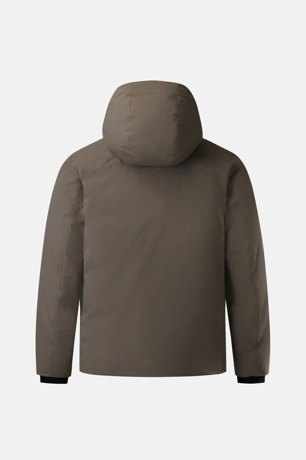 코오롱스포츠-의류 아우터-남성 뉴랜드 후드 일체형 논퀼팅 미드 다운