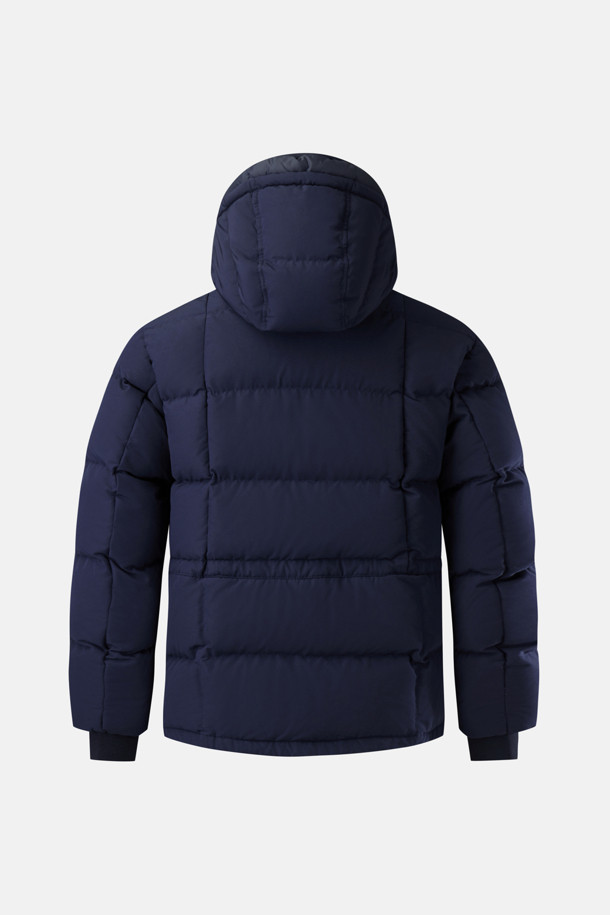 코오롱스포츠-의류 아우터-남성 아웃포켓 중기장 다운