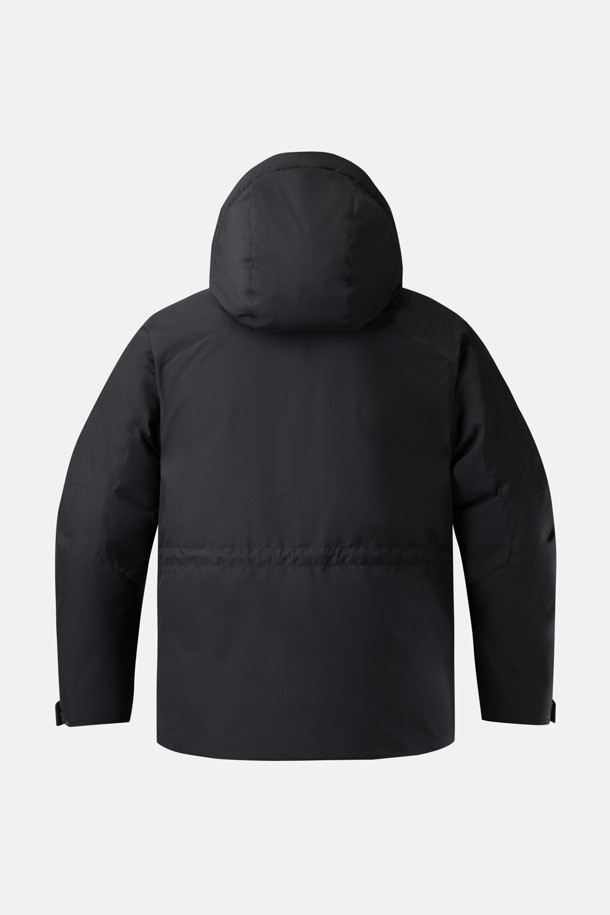 코오롱스포츠-의류 아우터-남성 윈드스토퍼 논퀼팅 중기장 다운