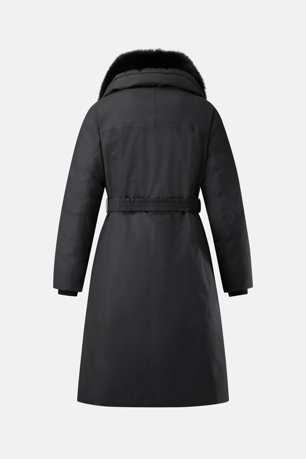 코오롱스포츠-의류 아우터-여성 안타티카 스탠드넥 롱 다운