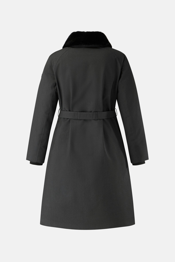 코오롱스포츠-의류 아우터-여성 코트형 퍼 다운 울 프리미어