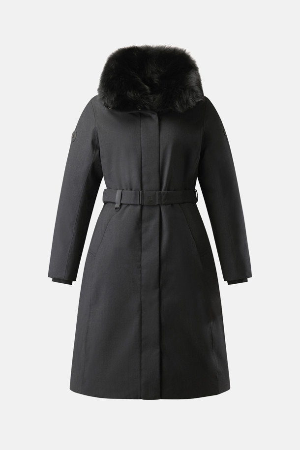 여성 안타티카 스탠드넥 울 프리미어_GREY-a