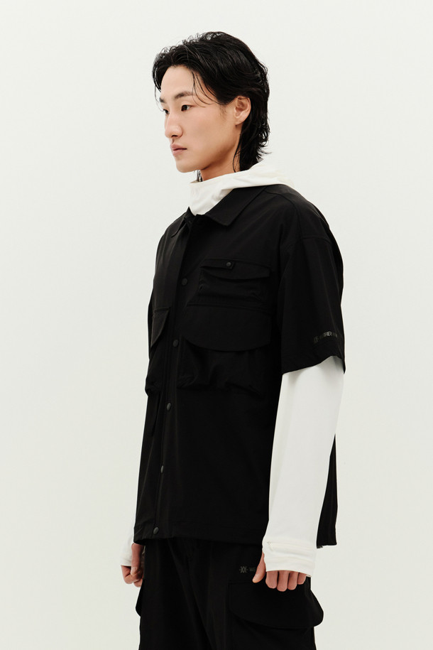 KOLON SPORT - 반팔셔츠 - WM 남성 하이브리드 반팔 셔츠
