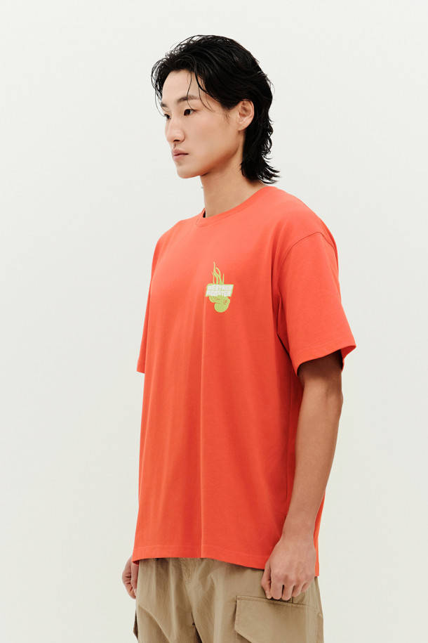 KOLON SPORT - 반팔티셔츠 - WM 남성 프린트 반팔 티셔츠