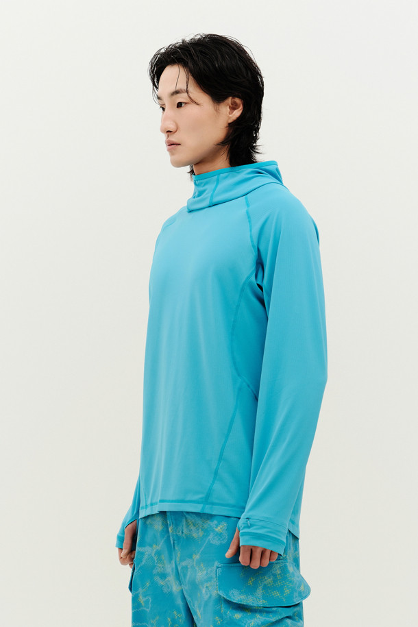 KOLON SPORT - 긴팔티셔츠 - WM 남성 익스퍼트 후드 티셔츠