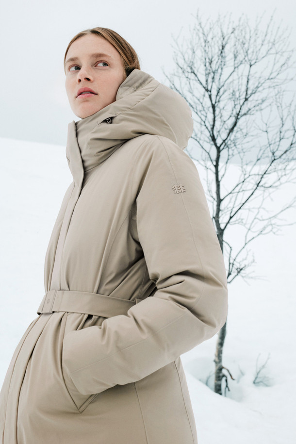 여성 안타티카 스탠다드 다운_BEIGE-a