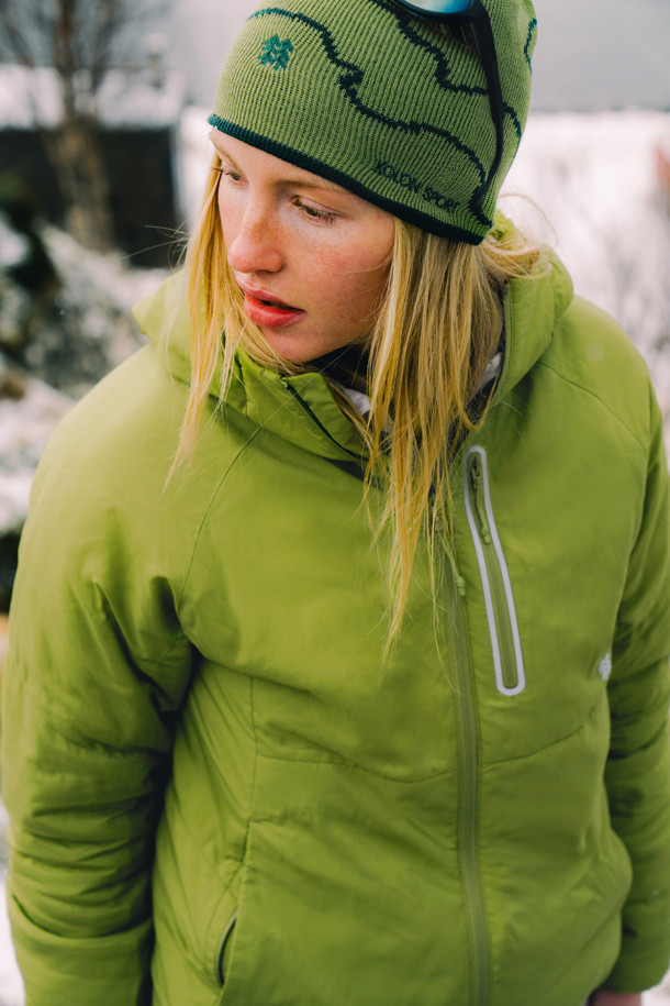 여성 폴라텍 알파 다이렉트 BPL 재킷_GREEN-a