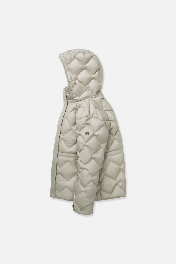 코오롱스포츠-의류 솟솟-여성 솟솟 중기장 경량 다운