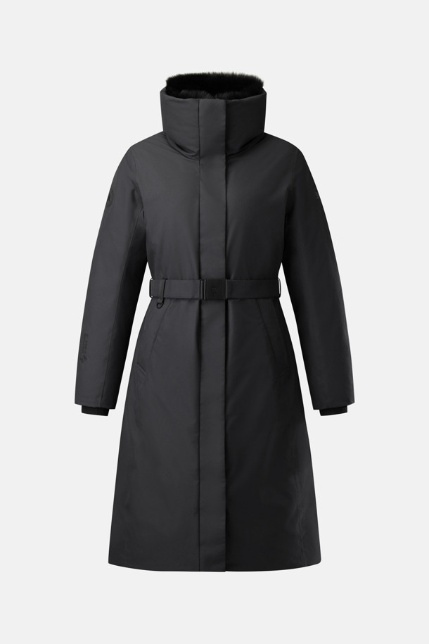 코오롱스포츠-의류 아우터-여성 안타티카 스탠드넥 롱 다운