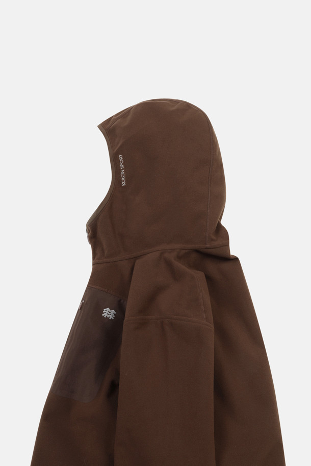 코오롱스포츠-의류 아우터-남성 고어텍스 윈드스토퍼 플리스 후드 재킷