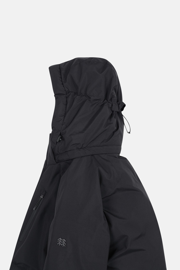 코오롱스포츠-의류 아우터-남성 윈드스토퍼 논퀼팅 중기장 다운