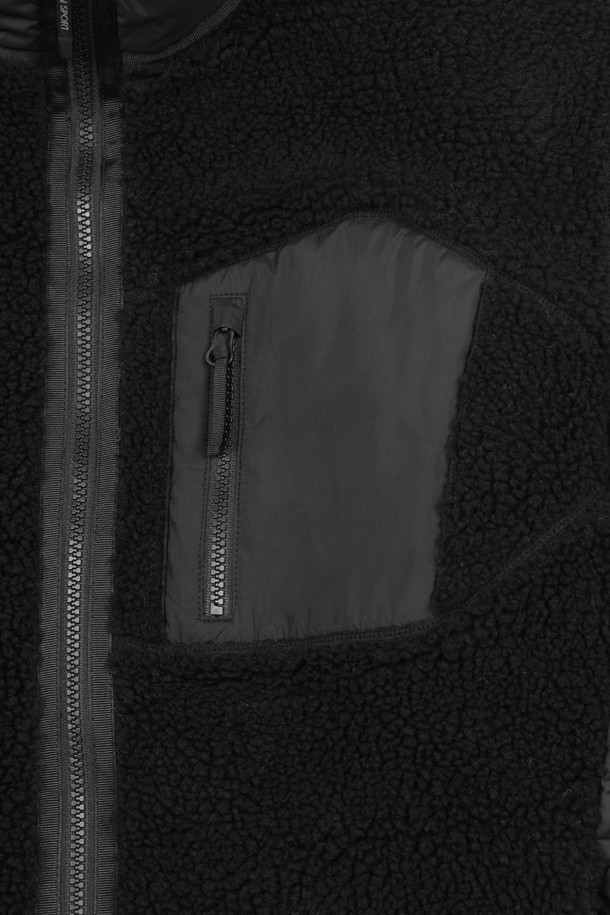 코오롱스포츠-의류 아우터-남성 셰르파 플리스 재킷 (SET-UP)