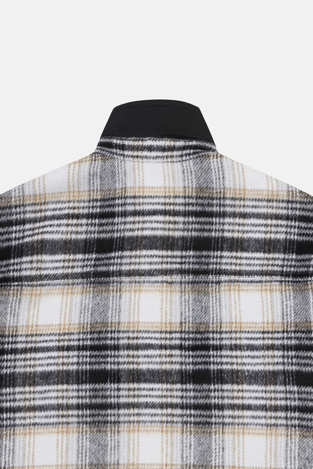 코오롱스포츠-의류 상의-남성 아우터형 체크 셔츠