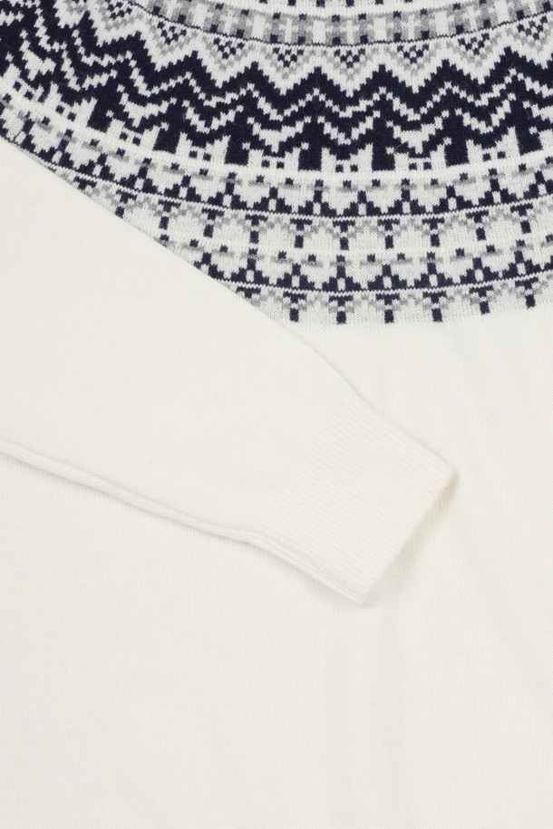 코오롱스포츠-의류 상의-남성 울 스웨터