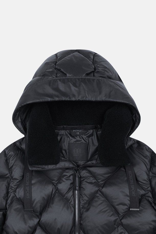 코오롱스포츠-의류 아우터-여성 뉴볼륨2 중기장 퍼 다운