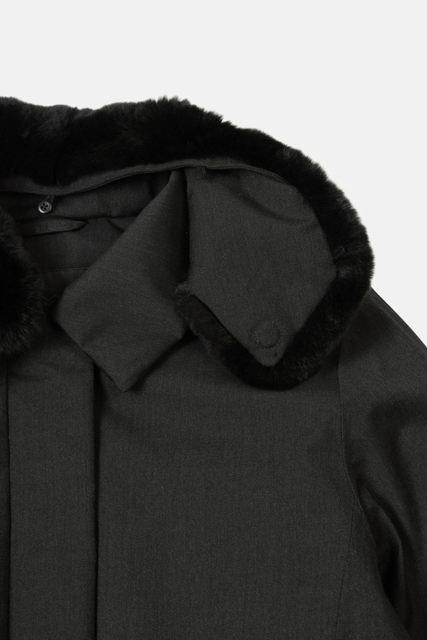 코오롱스포츠-의류 아우터-여성 코트형 퍼 다운 울 프리미어