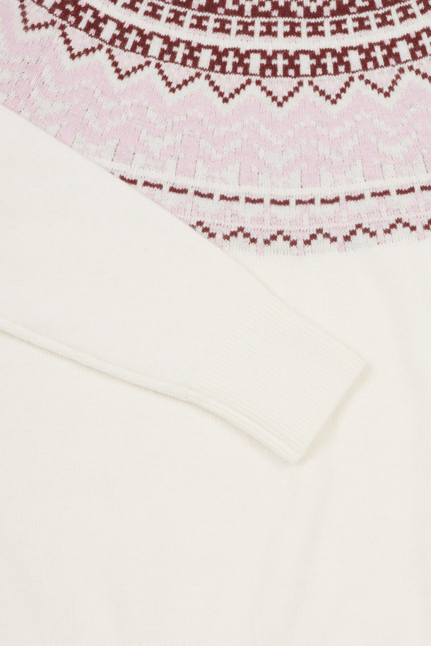 코오롱스포츠-의류 상의-여성 울 스웨터