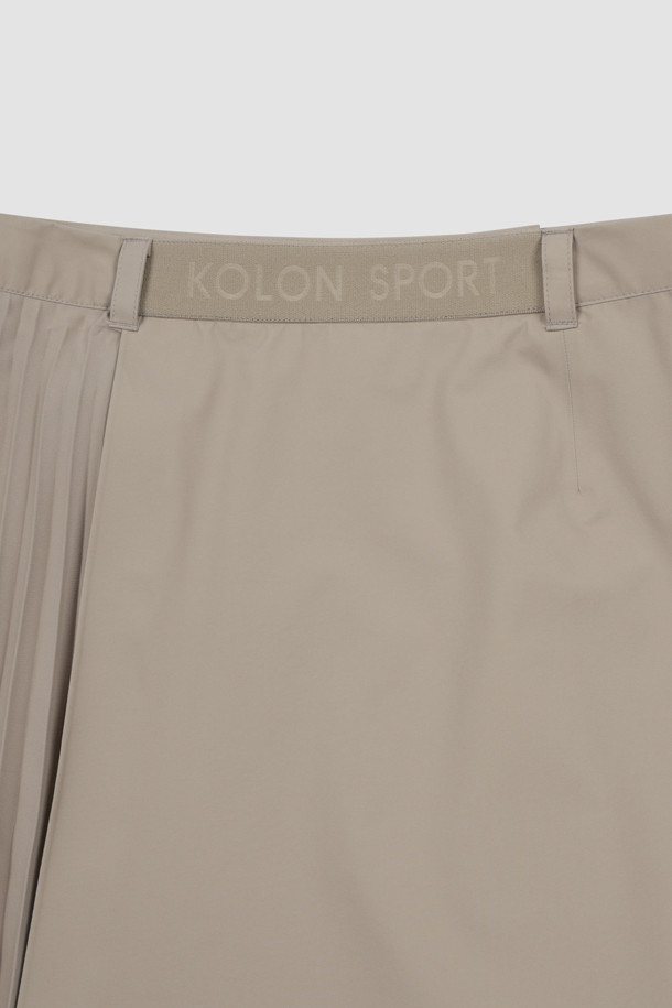 KOLON SPORT - 롱스커트 - 여성 플리츠 하이브리드 스커트