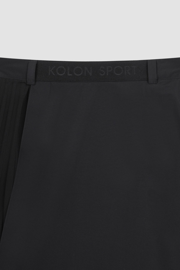 KOLON SPORT - 롱스커트 - 여성 플리츠 하이브리드 스커트