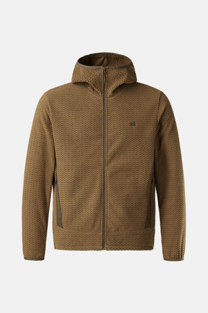 남성 솟솟플리스 후드 재킷