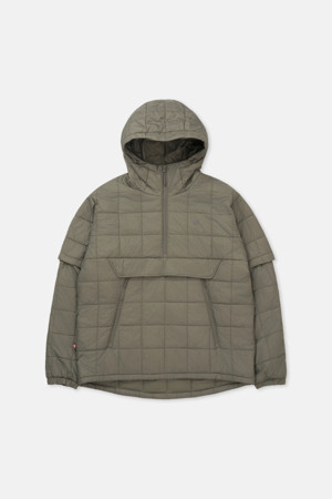 남성 키퍼 디테쳐블 후드형 패딩 아노락