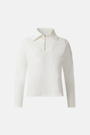 여성 하프집업 스웨터