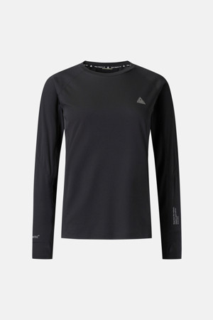 [TRAIL] 여성 폴라텍 PowerDry 긴팔 티셔츠_BLACK-a