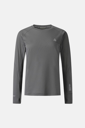 [TRAIL] 여성 폴라텍 PowerDry 긴팔 티셔츠_GREY-a