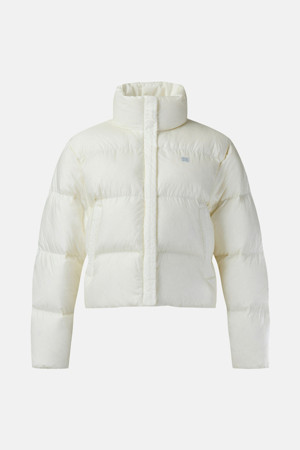 여성 크롭 푸퍼 다운