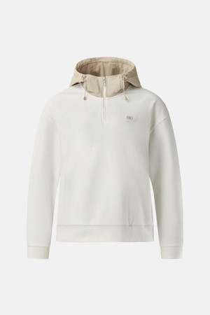 여성 하이브리드 후드 티셔츠