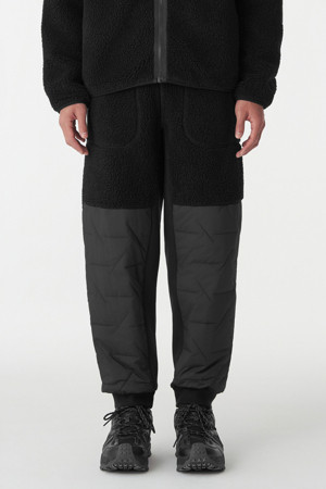 남녀공용 패딩 플리스 하이브리드 팬츠 (SET-UP)