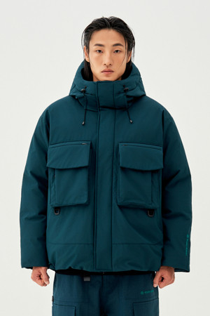 WM 남성 피싱 헤비다운 재킷_GREEN-a