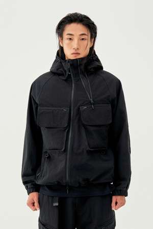 WM 남녀공용 싱글레이어 하이브리드 재킷-a