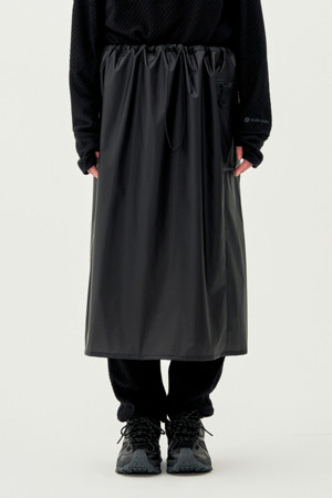 WM 남녀공용 오버 레이어 스커트_BLACK-a