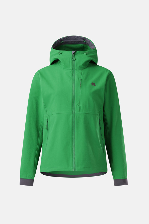 HERO 여성 스톰플리스 프로 LIGHT 소프트쉘 재킷_GREEN-a