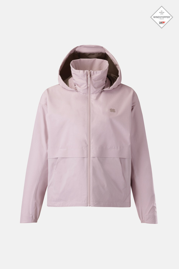 여성 고어 윈드스토퍼 후드 디테쳐블 재킷_PINK-a