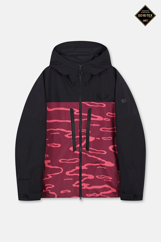 [KAWS] 고어텍스 2L 재킷_PURPLE-a