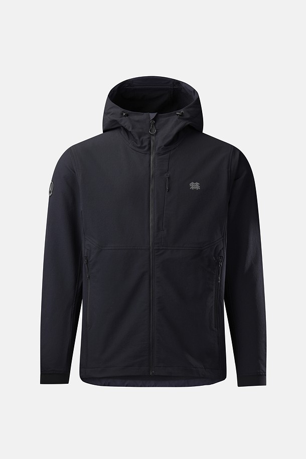 HERO 남성 스톰플리스 프로 LIGHT 소프트쉘 재킷_BLACK-a