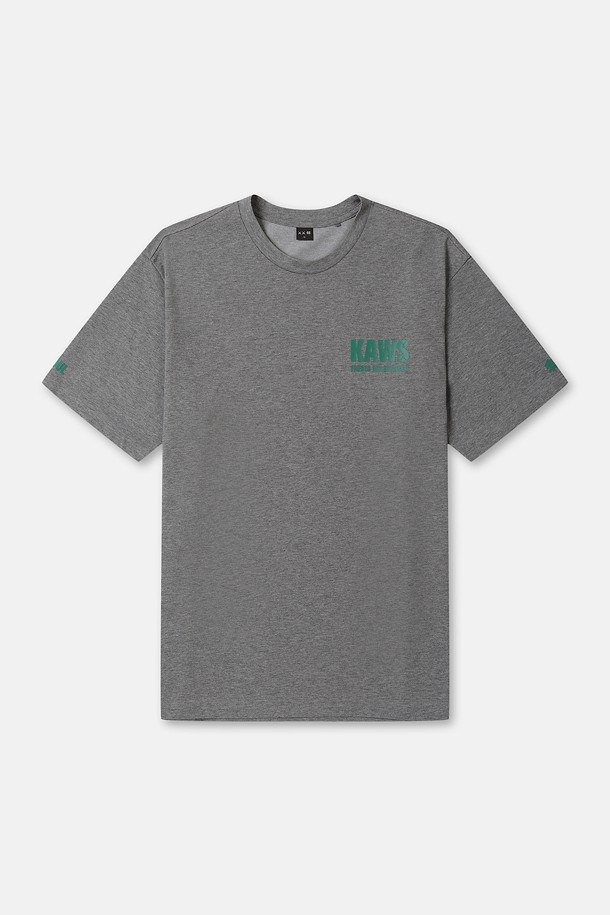 [KAWS] 그래픽 티셔츠_GREY-a