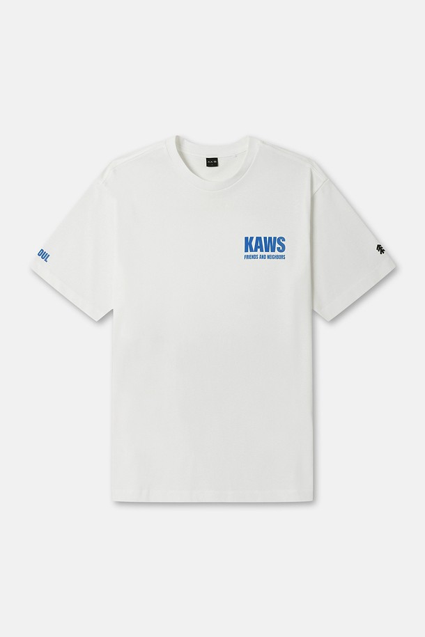 코오롱스포츠-의류 상의-[KAWS] 그래픽 티셔츠