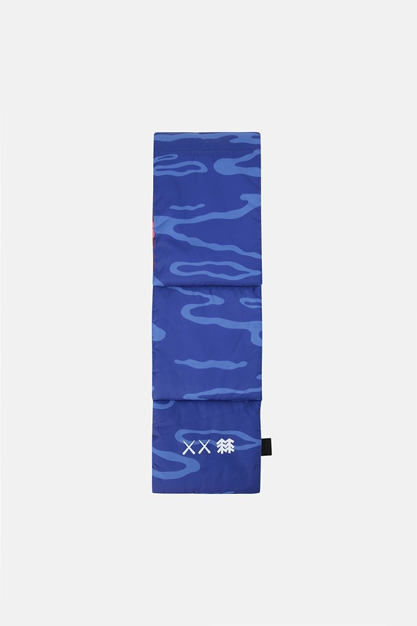 [KAWS] 패딩 머플러_BLUE-a
