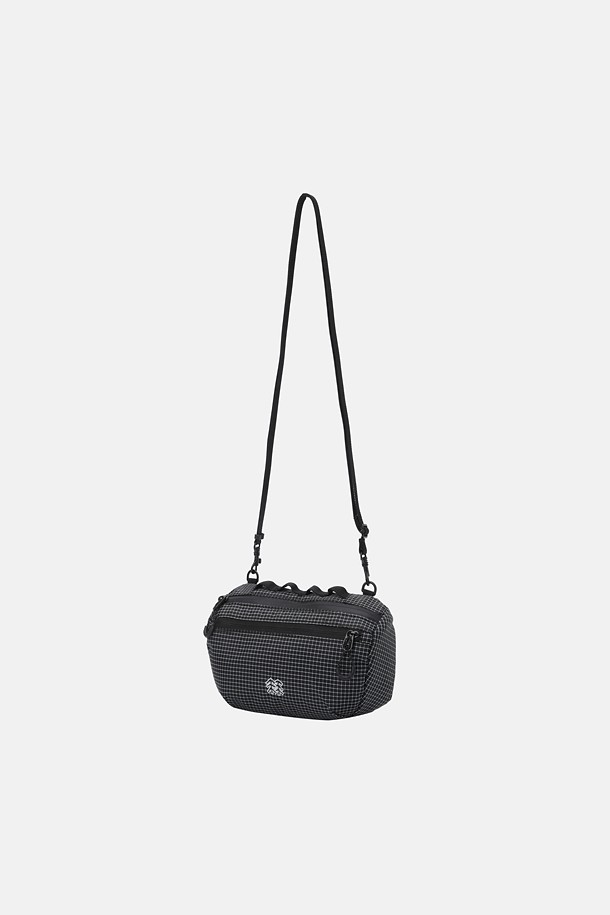 남녀공용 하이킹 미니 웨이스트백_BLACK-a