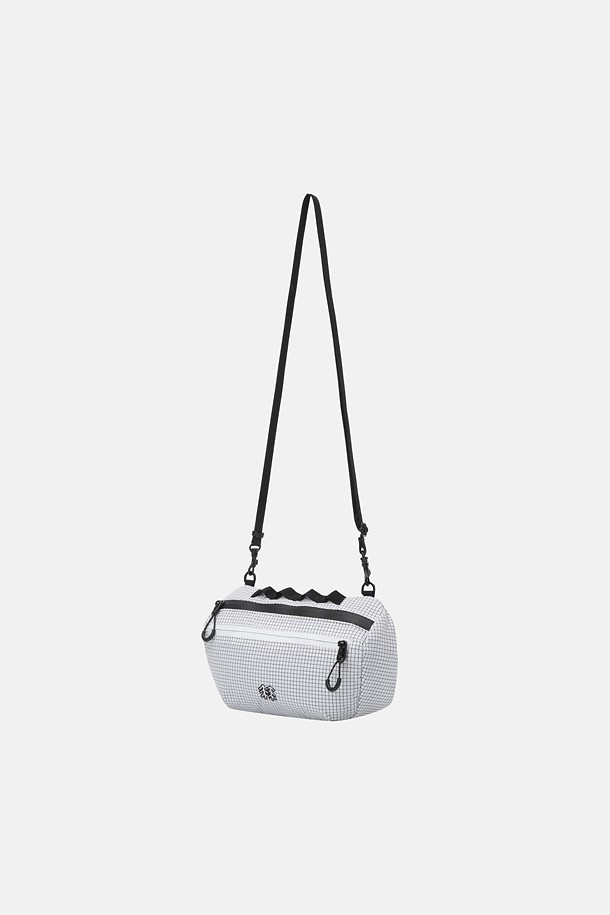 남녀공용 하이킹 미니 웨이스트백_WHITE-a