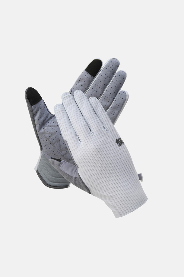 남녀공용 하이킹 메쉬 장갑_GREY-a