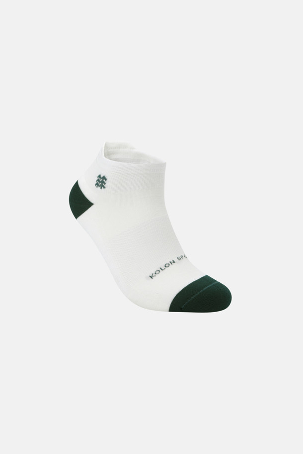 남녀공용 베이직 앵클 삭스_GREEN-a