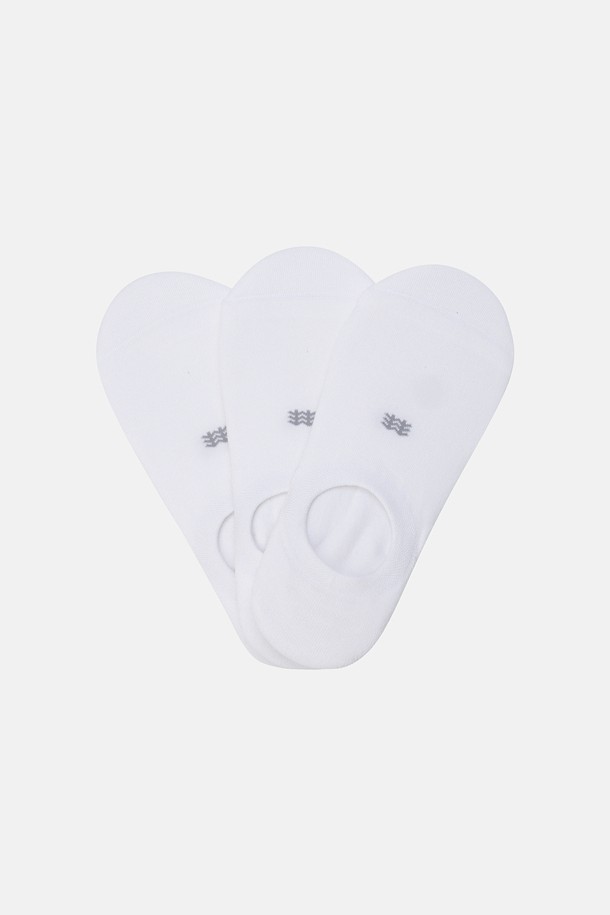 남녀공용 에센셜 인비저블 3PACK_WHITE-a