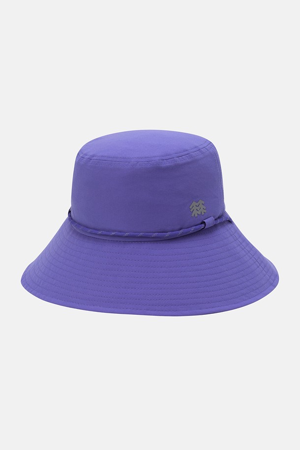 여성 와이드 버킷햇_PURPLE-a