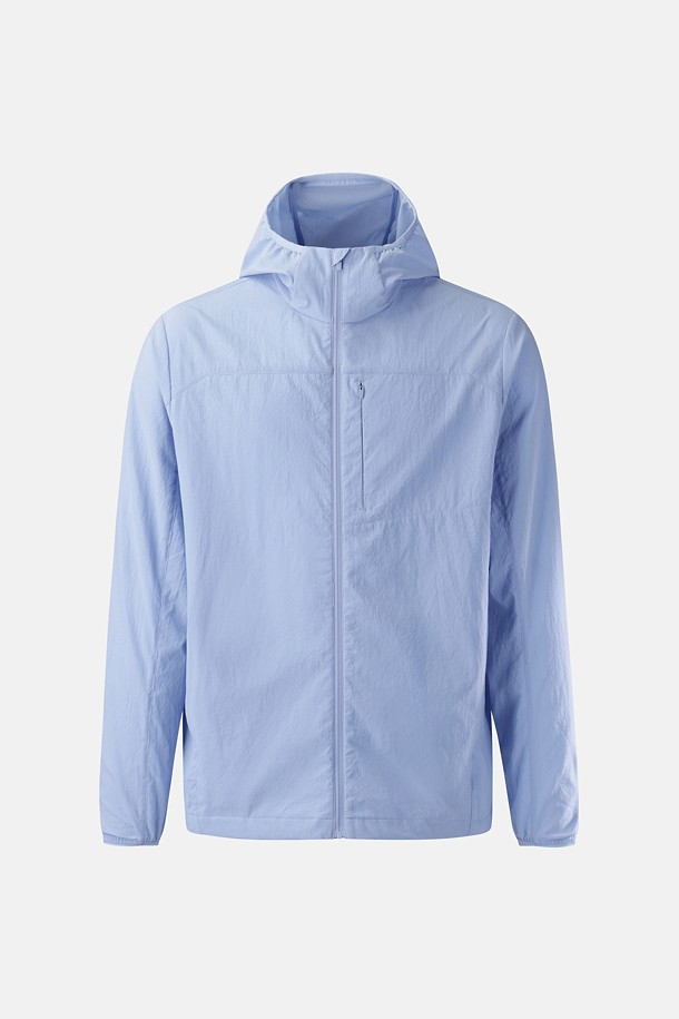 남성 에어도트 썬블록 후드 재킷_BLUE-a