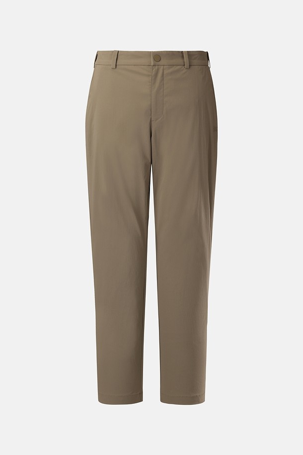 남성 테이퍼드핏 스탠다드 팬츠_BEIGE-a