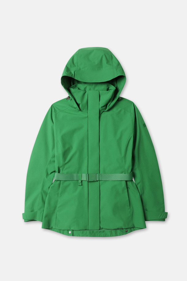 코오롱스포츠-의류 아우터-여성 웨더 2L 벨티드 후드 재킷